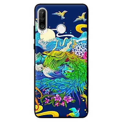 Ốp in cho Huawei P30 Lite Phượng Hoàng Xanh - Hàng chính hãng