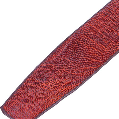 Thắt Lưng Nam Da Đà Điểu Trơn Đầu Kim Huy Hoàng HT4415 - Nâu Đỏ