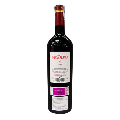 Rượu vang đỏ Tây Ban Nha Tinto Figuero 4 Roble 750ml 13.5% nhập khẩu- Hàng chính hãng