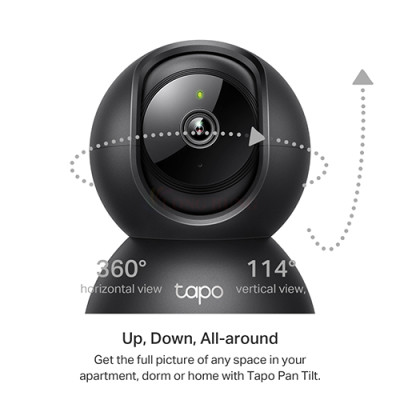 Camera trong nhà TP-Link Tapo Pan/Tilt Home Security Wifi 3MP 2K C211 - Hàng chính hãng