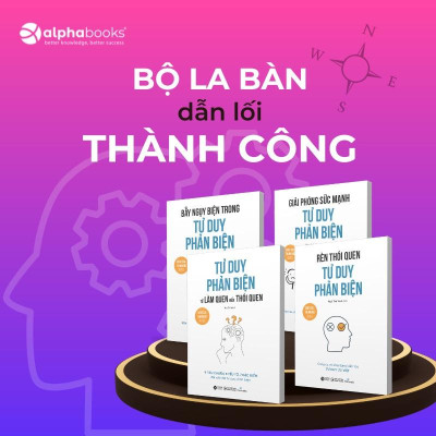 Bộ Tư Duy Phản Biện của Thinknetic (Bộ 4 cuốn Combo/Lẻ tuỳ chọn)