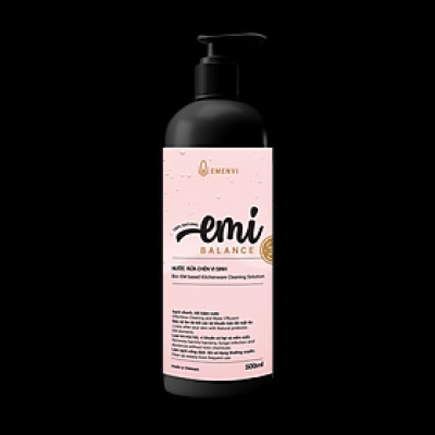 NƯỚC RỬA CHÉN VI SINH EMI BALANCE CÔNG NGHỆ SINH HỌC Bio-EM base Kitchenware Cleaning Solution 500ml