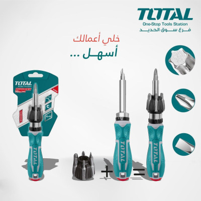 BỘ 8 TUA VÍT TOTAL TACSD30086 - HÀNG CHÍNH HÃNG