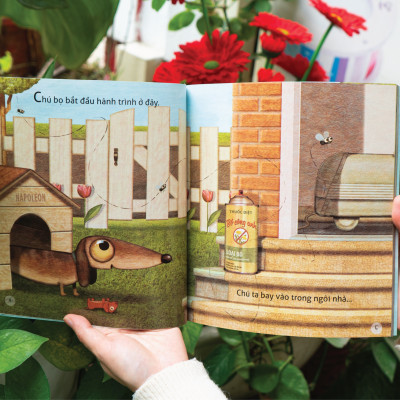 Sách - Bọ nhỏ phiêu lưu - Hành trình khám phá 5 giai đoạn của cảm xúc Đinh Tị Books