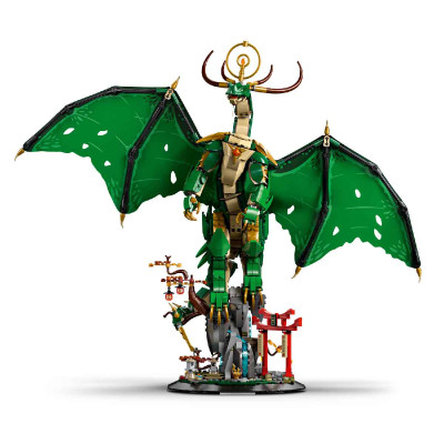 LEGO NINJAGO 71847 Đồ Chơi Lắp Ráp Rồng Hộ Vệ (1650 chi tiết)