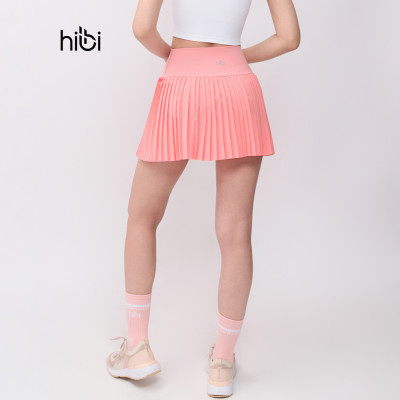 Váy thể thao Hibi Sports SK005, Kiểu xếp ly 2 tà phối chéo, chất vải xi cao cấp