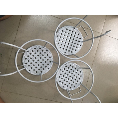 Giỏ Sắt Treo Chậu Cây, Kệ Để Chậu Hoa Cây Cảnh Có Móc Treo Ngoài Ban Công Tiện Lợi - Hàng Loại 1 - Chính Hãng MINIIN