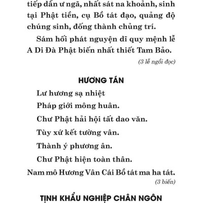 Chư Kinh Nhật Tụng