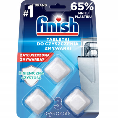 Viên vệ sinh máy rửa bát FINISH ( VỈ 3 VIÊN - ĐỨC CHÍNH HÃNG)