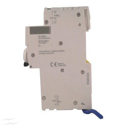 Cầu dao chống giật RCBO 1P+N-32A- 30mA A9D11832 Schneider