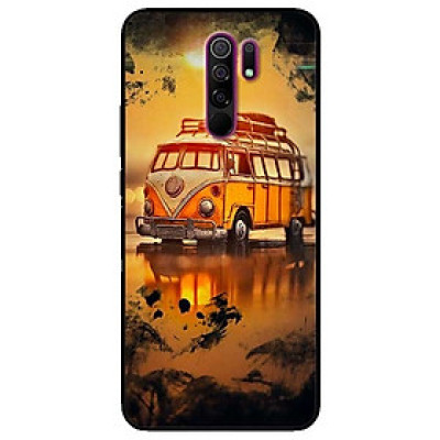 Ốp lưng dành cho Xiaomi Redmi 9 mẫu Xe Hoàng Hôn