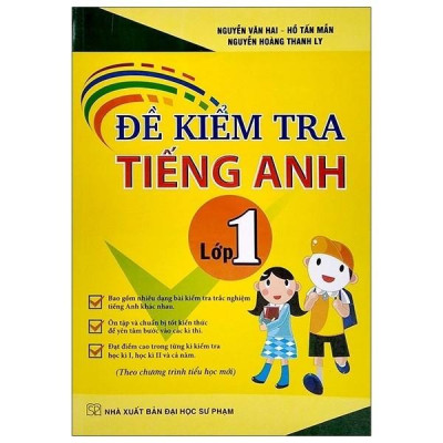 Sách Đề Kiểm Tra Tiếng Anh Lớp 1 nhiều tác giả  (HA-MK)