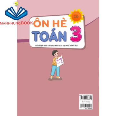 Sách - Ôn Hè Toán 3 (Biên soạn theo chương trình GDPT mới Cánh Diều).
