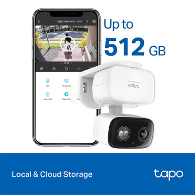 Camera trong nhà/ngoài trời TP-Link Tapo Pan/Tilt Indoor/Outdoor Home Security 3MP 2K C216 - Hàng chính hãng