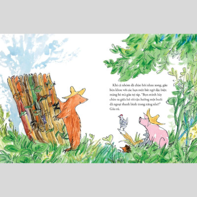 Tác Phẩm Kinh Điển Của Quentin Blake - Buổi Picnic Trên Hồ Của Gấu