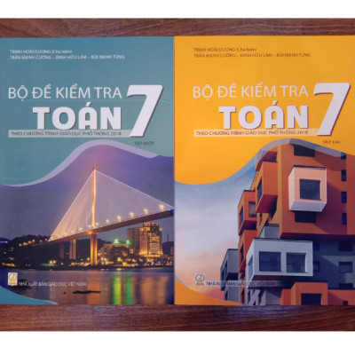 Sách - Bộ đề kiểm tra toán 7 - tập 1 ( theo chương trình giáo dục phổ thông 2018 )