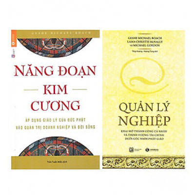 Combo  2 Cuốn Sách: Quản Lý Nghiệp +  Năng Đoạn Kim Cương