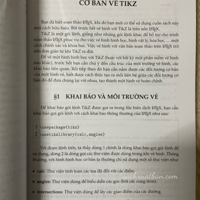 TikZ và LATEX - Vẽ hình Toán phổ thông