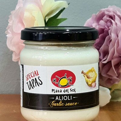 Sốt tỏi Plaza Del Sol - Alioli Garlic Sauce 180g