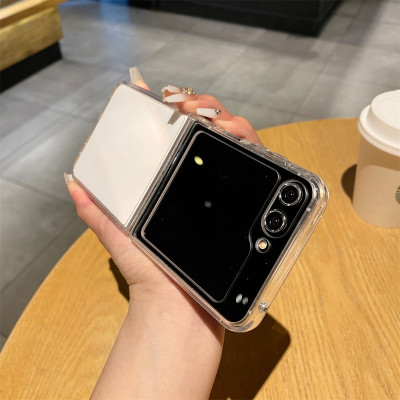 Ốp lưng cho Samsung Z Flip 6 hiệu Likgus trong chống sốc chống ố cao cấp - Hàng chính hãng