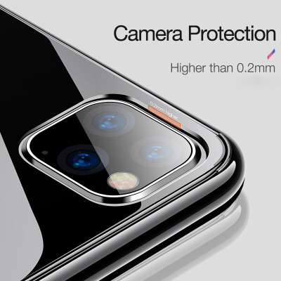 (Mua 1 tặng 1) Ốp lưng dẻo silicon cho iPhone 11 Pro Max (6.5 inch) hiệu Ultra Thin (siêu mỏng 0.6mm, chống trầy, chống bụi) - Hàng nhập khẩu