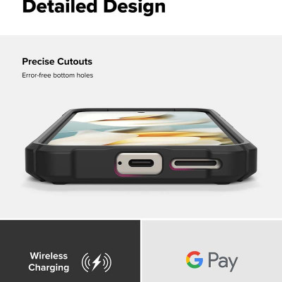 Ốp lưng cho Google Pixel 9a RINGKE Rugged Gear Magnetic - Hàng Chính Hãng