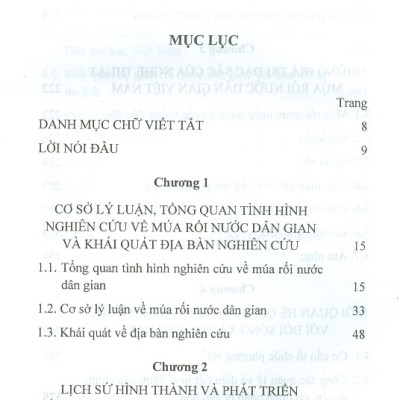 Bảo Tồn Và Phát Huy Giá Trị Rối Nước Dân Gian Tại Cộng Đồng (Qua Nghiên Cứu Các Phường Rối Nước Dân Gian Ở Đồng Bằng Bắc Bộ)