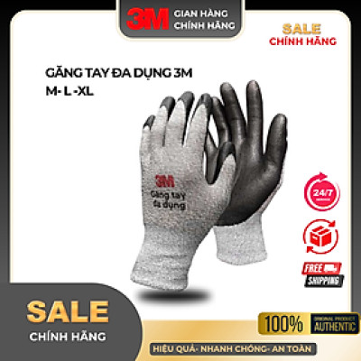 Găng tay đa dụng 3M Màu Xám