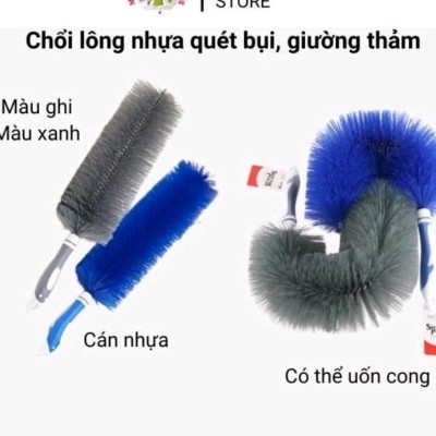 Chổi cọ vệ sinh quạt - Chổi phủi bụi đa năng chổi cọ đa năng