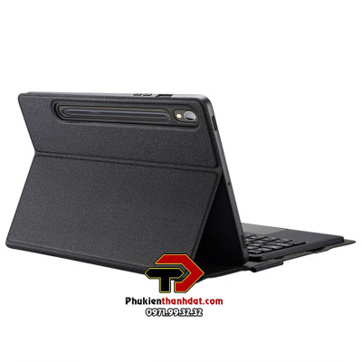 Bao da kèm bàn phím cho SamSung Galaxy Tab S9 FE chính hãng Dux Ducis có bàn di chuột TrackPad - Hàng chính hãng 