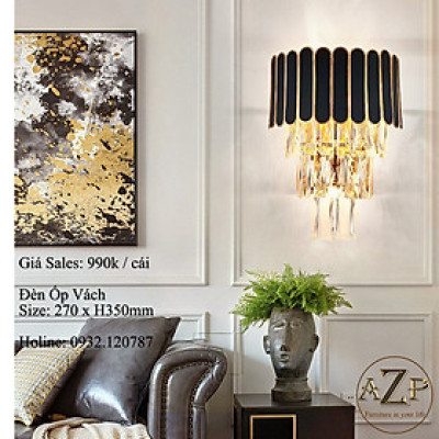 ĐÈN ỐP VÁCH / ĐÈN TRANG TRÍ / ĐÈN CHIẾU SÁNG HÀNH LANG, CẦU THANG / ĐÈN TREO TƯỜNG PHÒNG KHÁCH / PHÒNG NGỦ / ĐÈN TRANG TRÍ NHÀ HÀNG KHÁCH SẠN AZP-GT475 phong cách đương đại, hàng nhập khẩu AZP