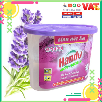 Combo 6 Hộp Hút Ẩm Khử Mùi Nấm Mốc Hương Hồng 450Ml