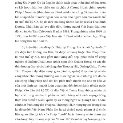 Lao Động Di Cư Trong Lịch Sử Việt Nam Thời Pháp Thuộc