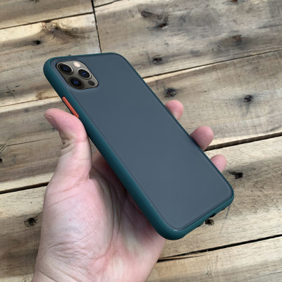 Ốp lưng chống sốc nút màu dành cho iPhone 12 / 12 Pro / 12 Pro Max / 12 Mini - Hàng chính hãng