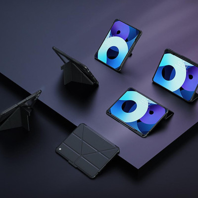 Bao da cho iPad Pro 11 inch M4 2024 / iPad Pro 13 inch M4 2024 Nillkin Bumper Leather Case Pro (Có khe cắm bút - Hàng chính hãng