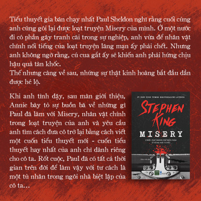 Misery - Chiếc Máy Đánh Chữ Đẫm Máu Ở Vùng Núi Tuyết