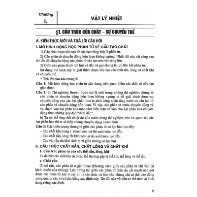 Sách - Hướng Dẫn Trả Lời Câu Hỏi Và Bài Tập Vật Lí Lớp 12 - Bám Sát SGK Kết Nối Tri Thức Với Cuộc Sống - Hồng Ân