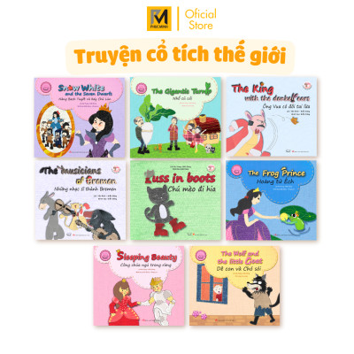 Cổ Tích Thế Giới Song Ngữ Anh - Việt: The Wolf And The Little Goats - Dê Con Và Chó Sói (Tái Bản 2019)