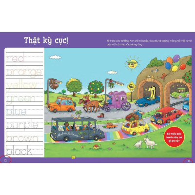 Sách Big Fun Activitity Books Kindergarten, Sẵn sàng cho bé tới trường ( 4 - 6 tuổi )