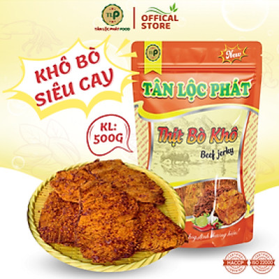 KHÔ BÒ MIẾNG SIÊU CAY TÂN LỘC PHÁT