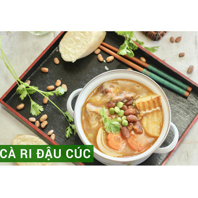 COMBO09: 1 Túi Đậu Gà Canada, 1 Túi Đậu Lăng đỏ Canada và 1 Túi Đậu Cúc Ấn Độ, Mỗi Túi 500g