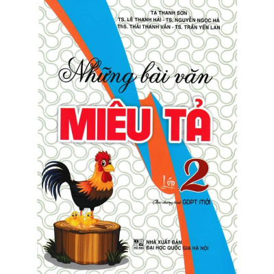 Sách Những bài văn miêu tả lớp 2 theo chương trình GDPT mới-HA-MK