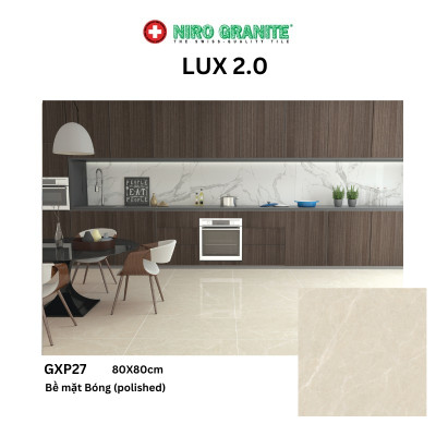 Gạch NIRO GRANITE GXP27 LUX 2.0 - 80x80cm - 3 viên/thùng(1.92m2)
