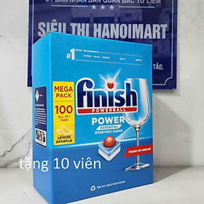 Viên rửa bát Finish Classic 110 viên Nhập khẩu chính hãng