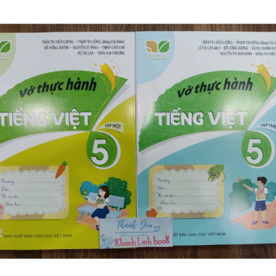 Sách - Combo 4 cuốn Vở thực hành Toán + tiếng việt 5 - tập 1 + 2 (Kết Nối)