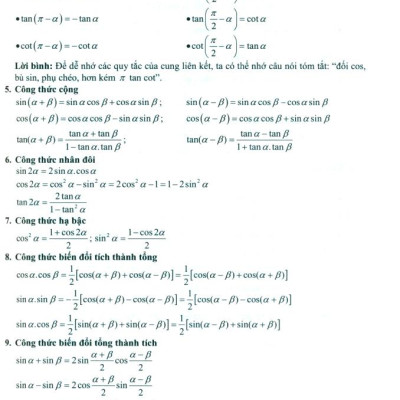 Toán Thực Tế - Lớp 11