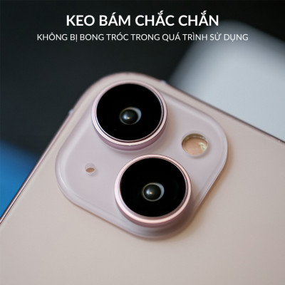Bộ miếng dán kính cường lực bảo vệ Camera cho iPhone 16 / 16 Plus / 16 Pro / 16 Pro Max hiệu HOTCASE Kuzoom Lens mang lại khả năng chụp hình sắc nét full HD (độ cứng 9H, tặng kèm khung tự dán) - Hàng nhập khẩu