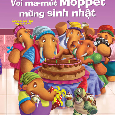 Combo 8 cuốn Chú voi Moppet vui vẻ
