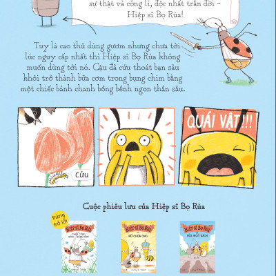 HIỆP SĨ BỌ RÙA VÀ CHIẾN CÔNG BÁNH BỒNG BỀNH | Corey R.Tabor | San Hô Books