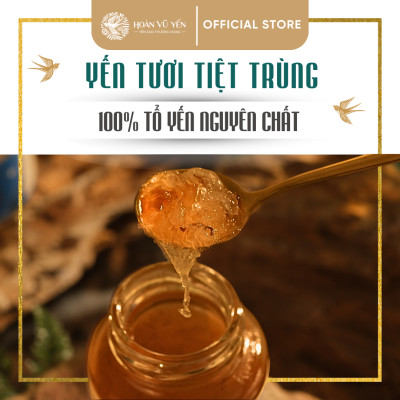 Yến Tươi Tiệt Trùng - 8g Yến tươi 100% Nguyên Chất ( 75ml ) - Tăng Cường Sức Khỏe - Chống Lão Hóa - Tăng Cường Trí Nhớ - Chính Hãng Hoàn Vũ Yến - Cosmo Bird